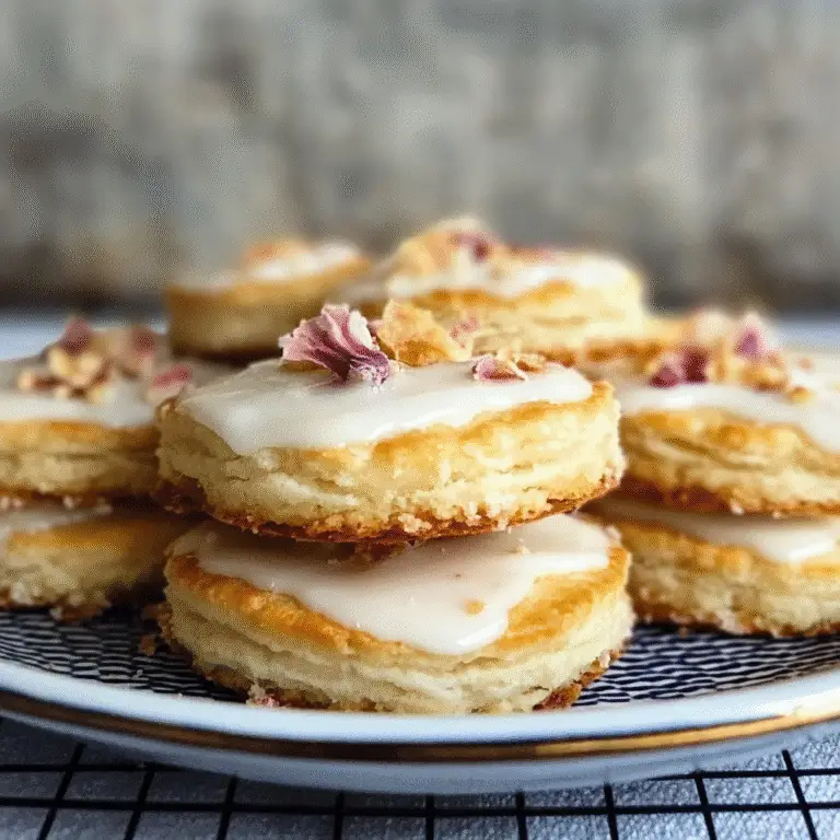 Easy Rosewater Biscuits Recipe