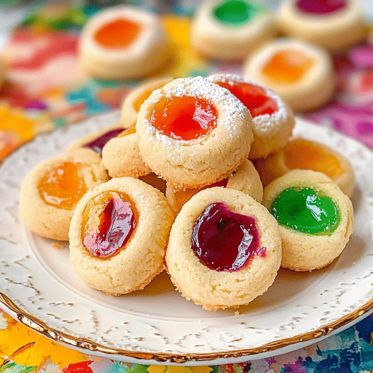 Thumbprint Cookies