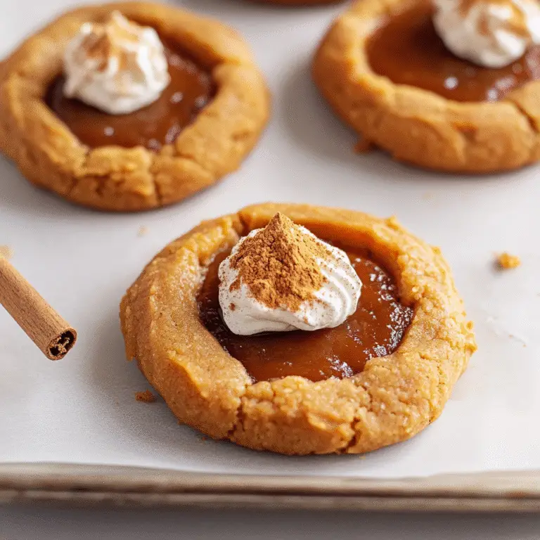 Pumpkin Pie Cookies
