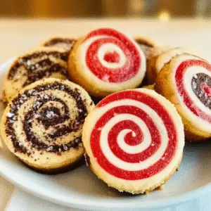 Peppermint Swirl Cookies for Festive Joy
