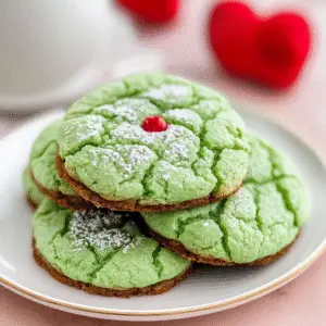 Grinch Sugar Cookies