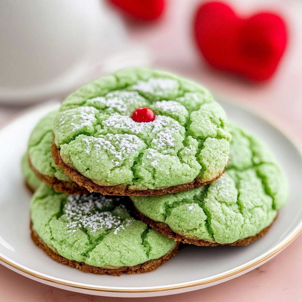 Grinch Sugar Cookies