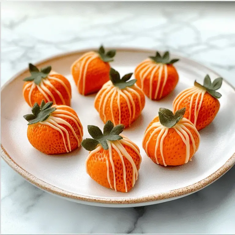 Pumpkin Patch Strawberries Recipe