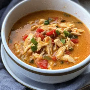 Low Carb Chicken Fajita Soup Recipe