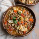 Ground Beef and Cabbage Soup Recipe