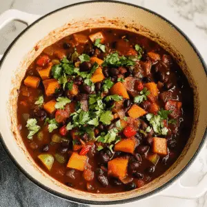 Sweet Potato and Black Bean Chili Recipe