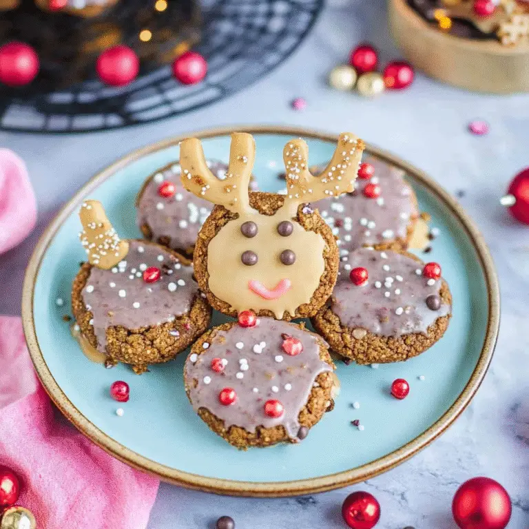 Christmas Reindeer Cookies