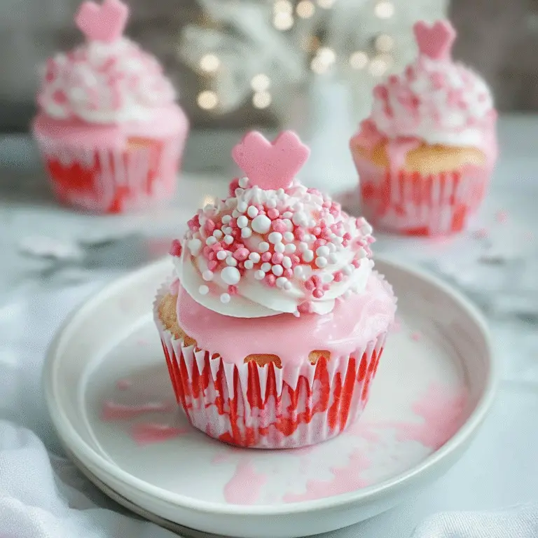 Pink Winter Wonderland Cupcakes Recipe