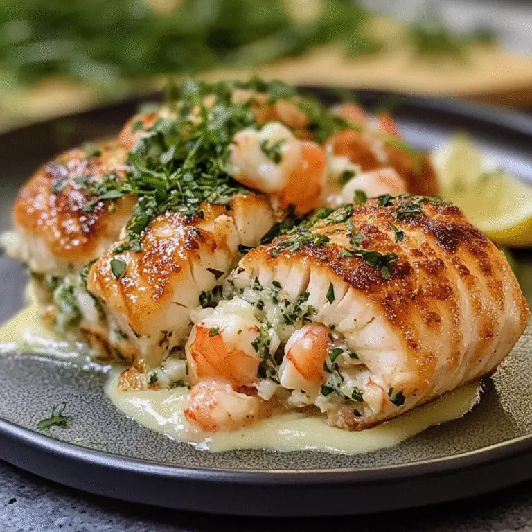 Shrimp Stuffed Salmon Recipe