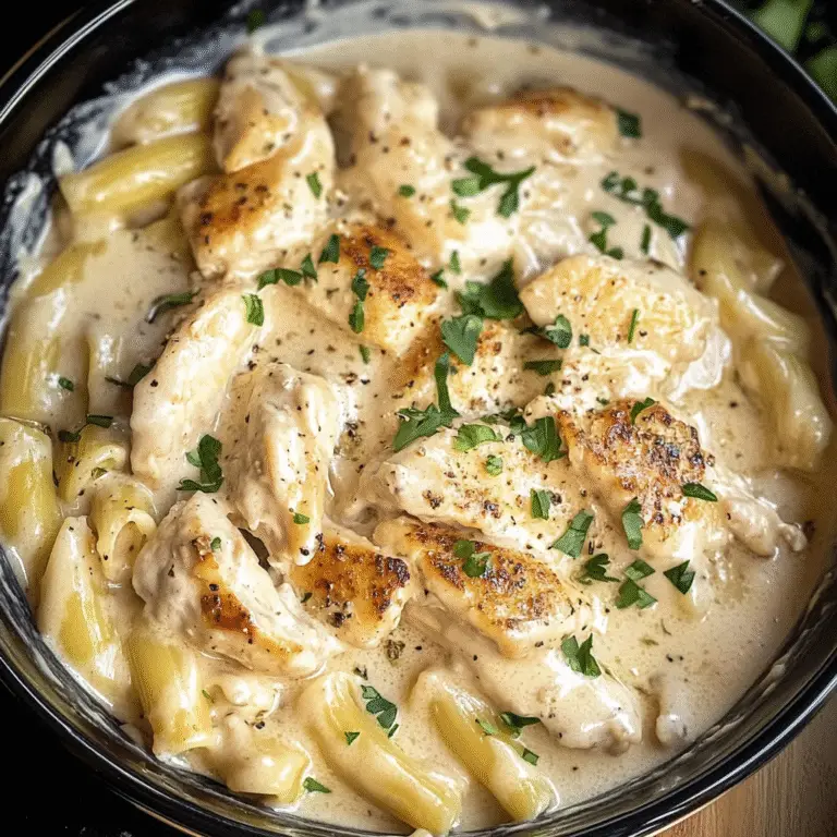 Creamy Slow Cooker Chicken Alfredo