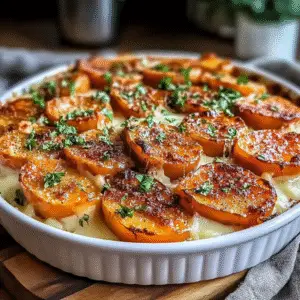 Scalloped Sweet Potatoes Brown Sugar Recipe