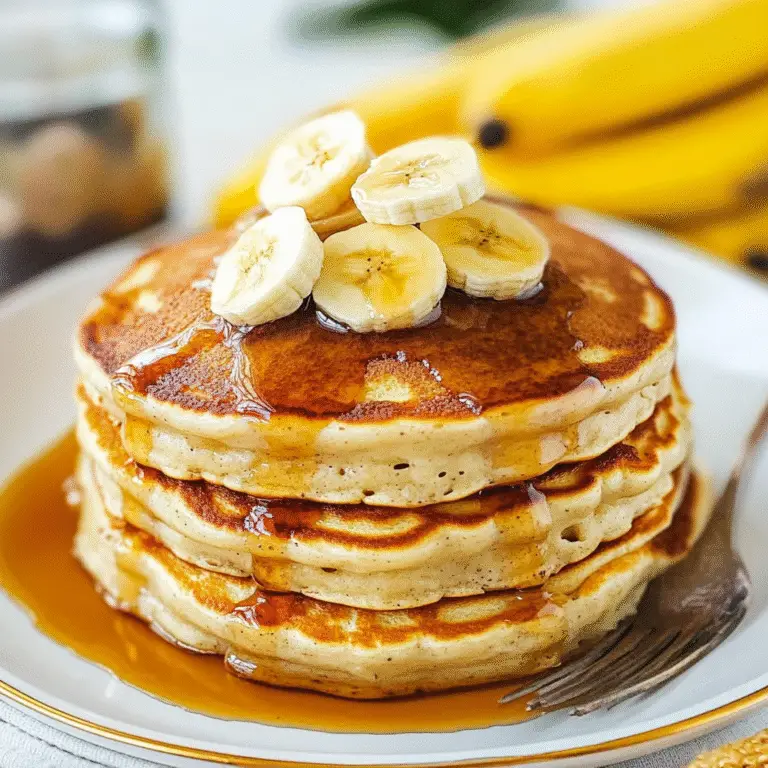 Banana Pancake Recipe