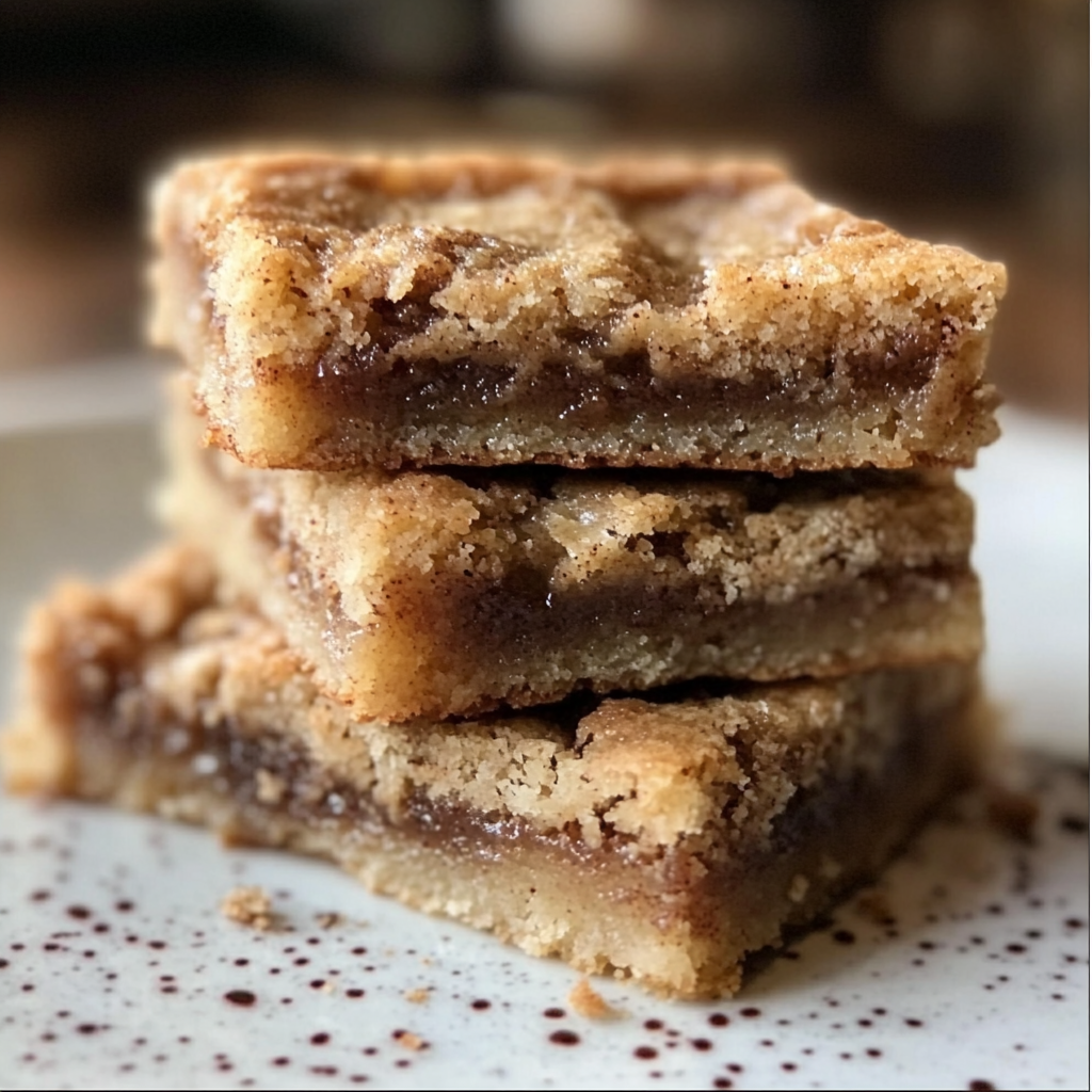 Cinnamon Sugar Blondies Recipe