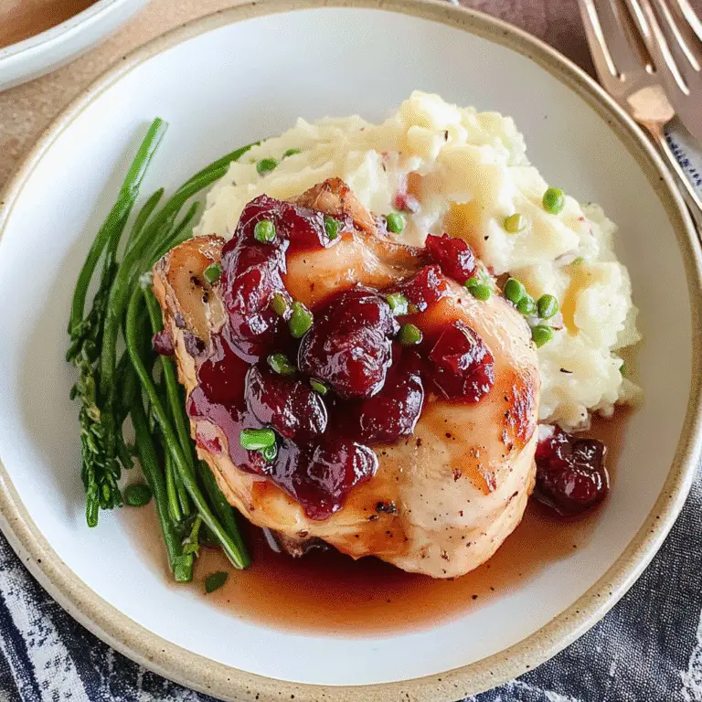 Cranberry Chicken Recipe