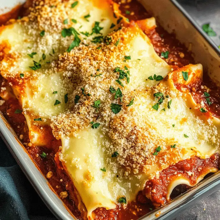 Authentic Italian Manicotti