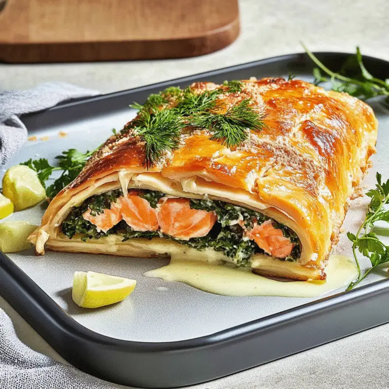 Salmon Wellington Recipe