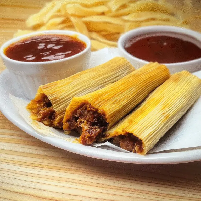 Savory Beef Tamales Recipe