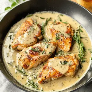 Creamy Chicken with Herbs de Provence Recipe