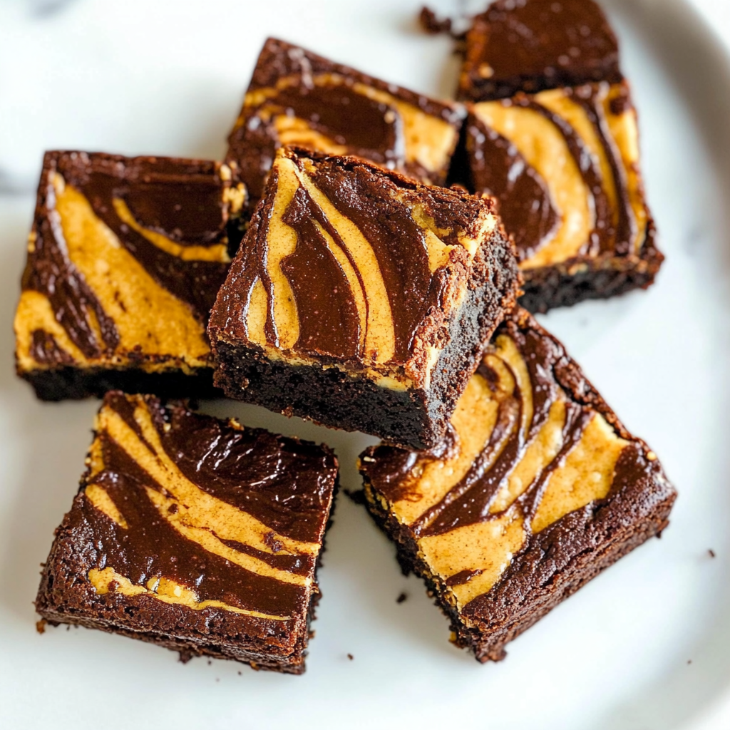 Vegan Pumpkin Brownies