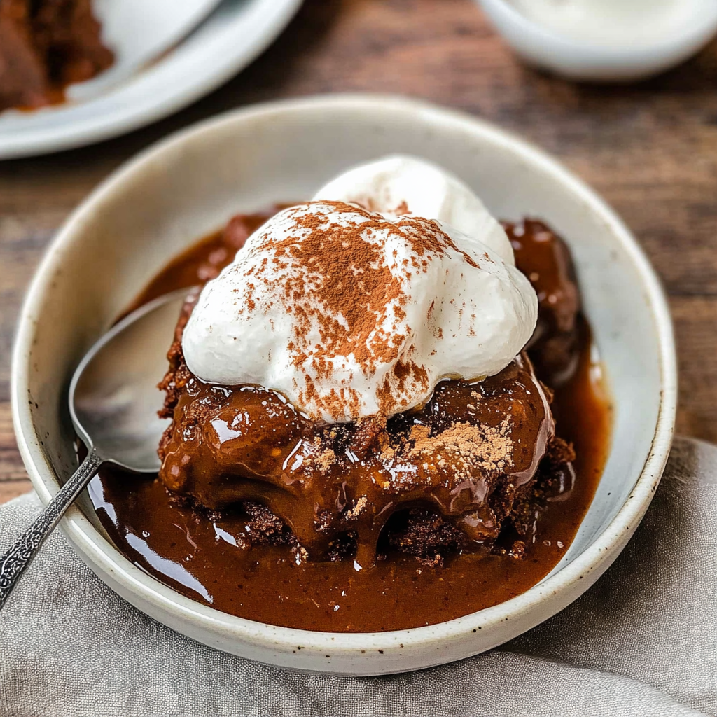 Gingerbread Pudding Cake Recipe