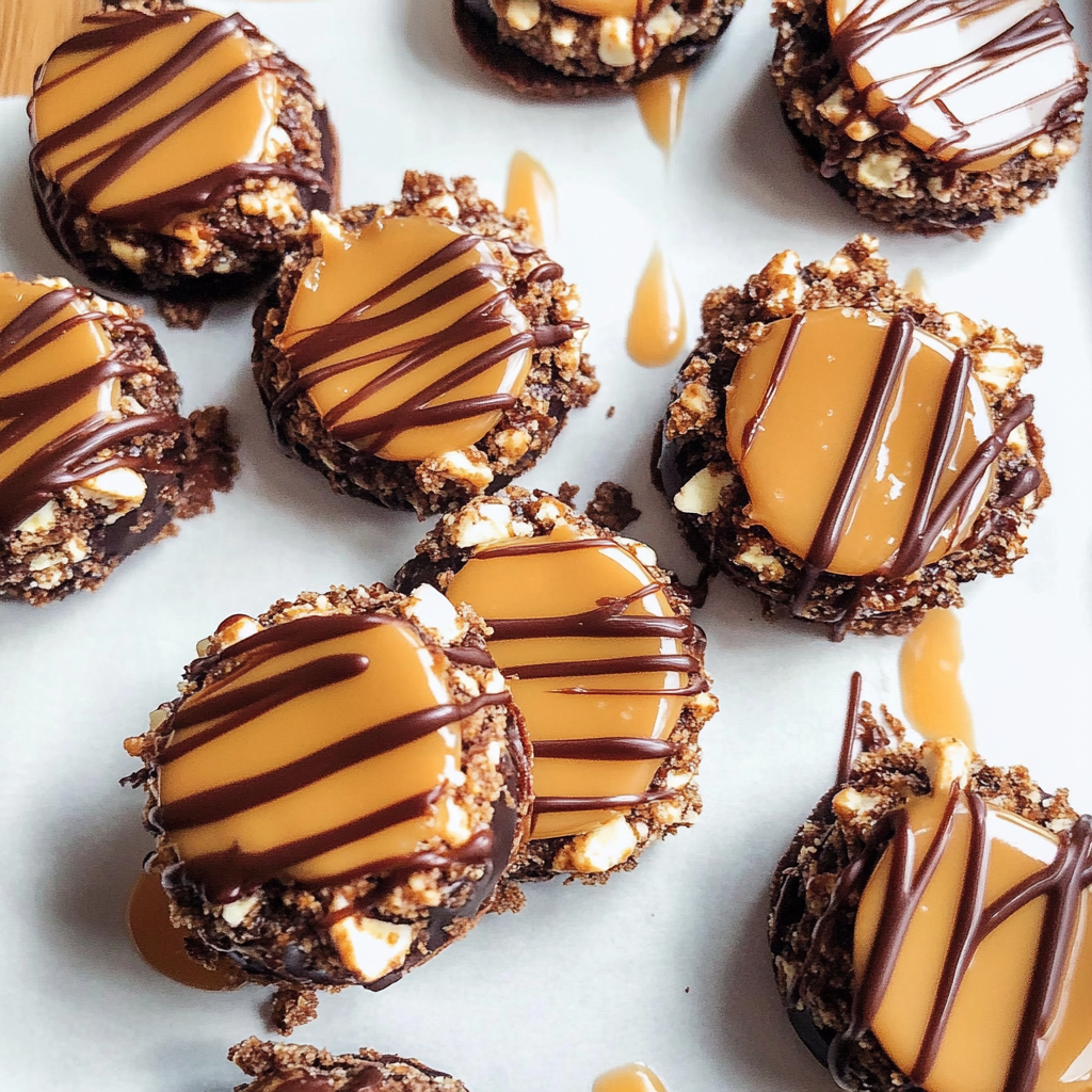 Turtle Thumbprint Cookies