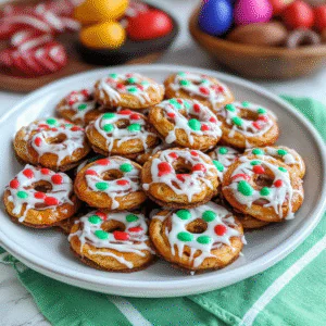 Christmas Pretzel Hugs Cookies Recipe