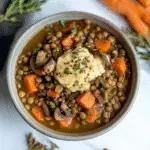 Vegan Lentil Mushroom Stew Recip