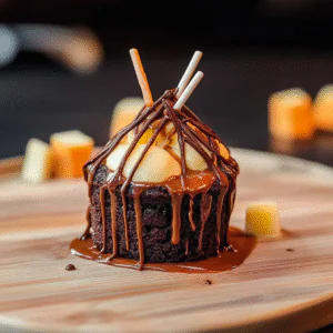 Cozy Bonfire Cupcakes