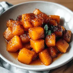Sweet Brown Sugar Roasted Butternut Squash