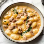 Creamy Italian Sausage Gnocchi Recipe