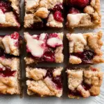 Cranberry Crumble Bars