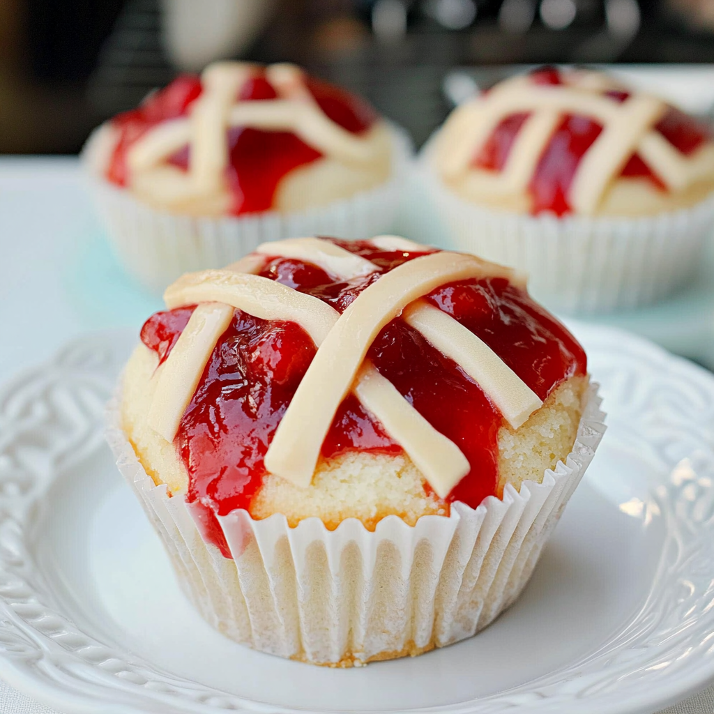 Cherry Pie Cupcakes