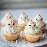 Snowman Cupcakes