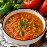 Instant Pot Stuffed Pepper Soup Recipe