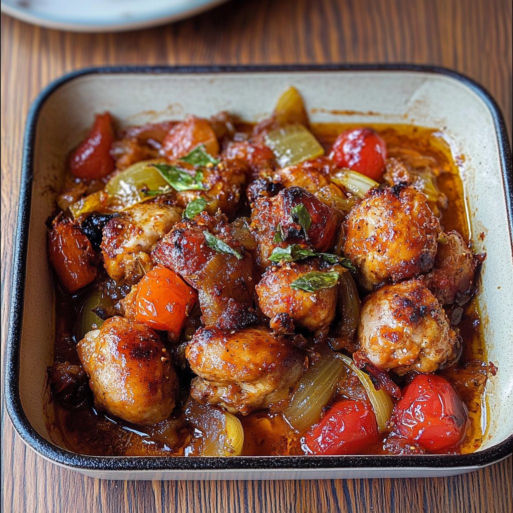 Chicken and Chorizo Tray Bake Recipe