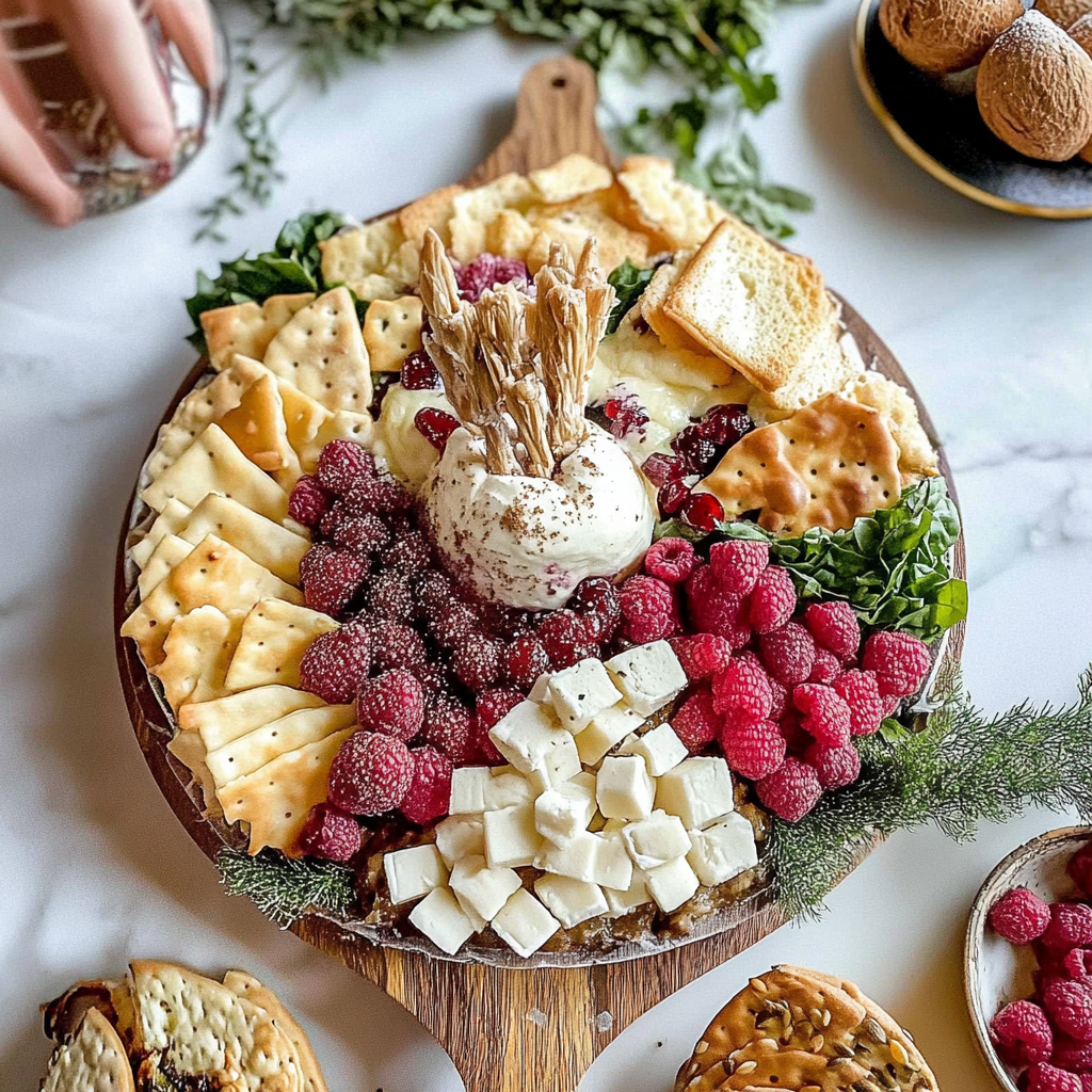 Oh Christmas Brie Board