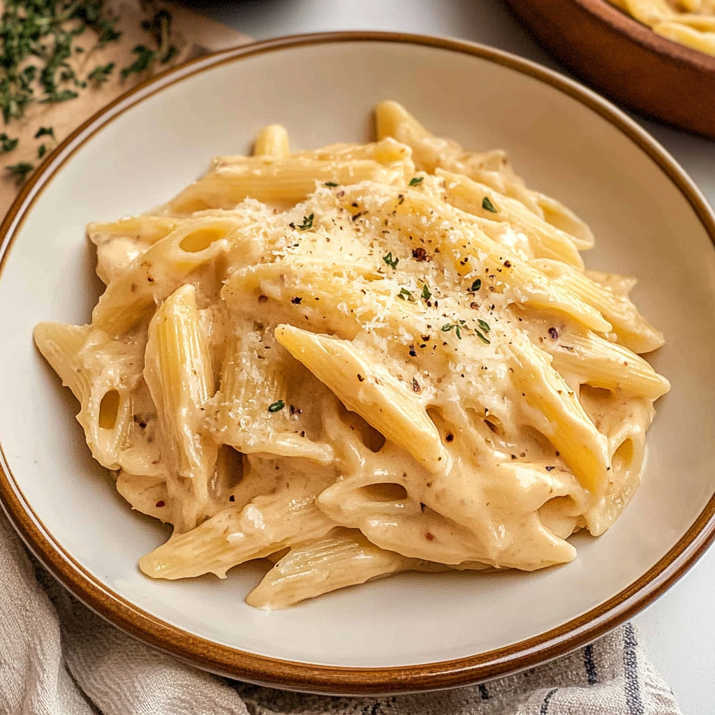 French Onion Soup Pasta with Gruyère Recipe