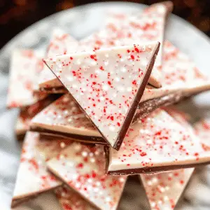 Salted Peppermint Chocolate Bark Recipe