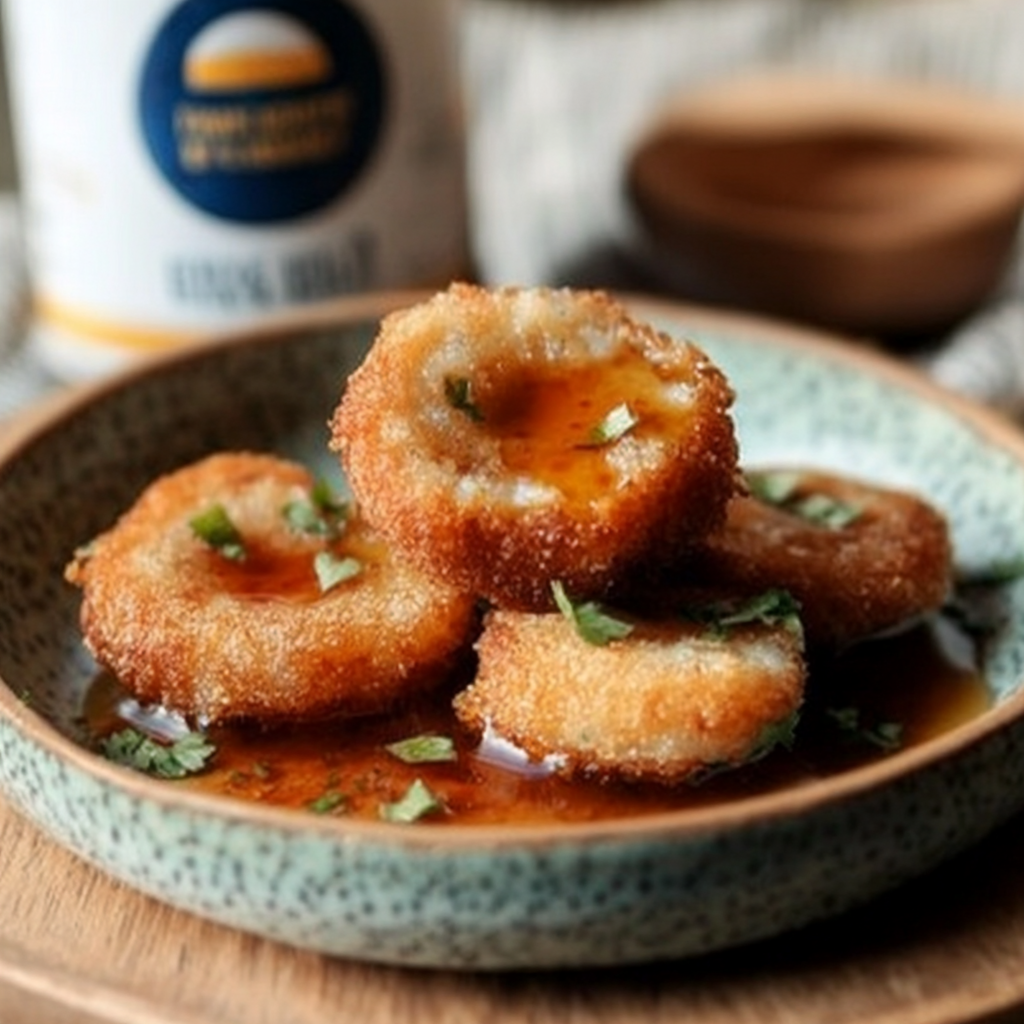 Honey-Drizzled Goat Cheese Bites