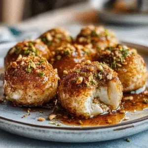 Pistachio Crusted Brie Bites Recipe