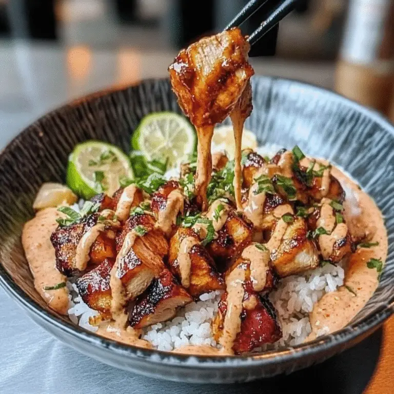 Sweet Chili Chicken Bowl Recipe