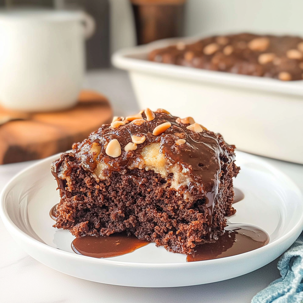 German Chocolate Dump Cake