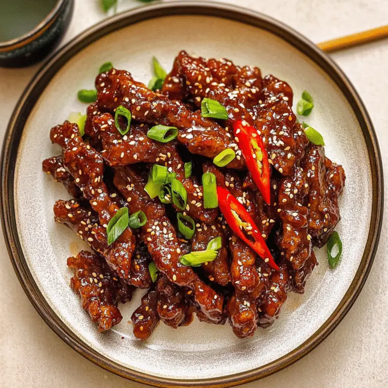Crispy Chilli Beef Recipe
