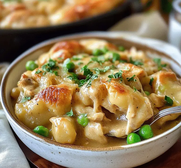 One Pot Gnocchi Chicken Pot Pie Recipe