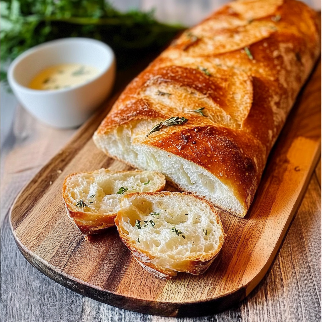 Crusty Italian Bread Recipe