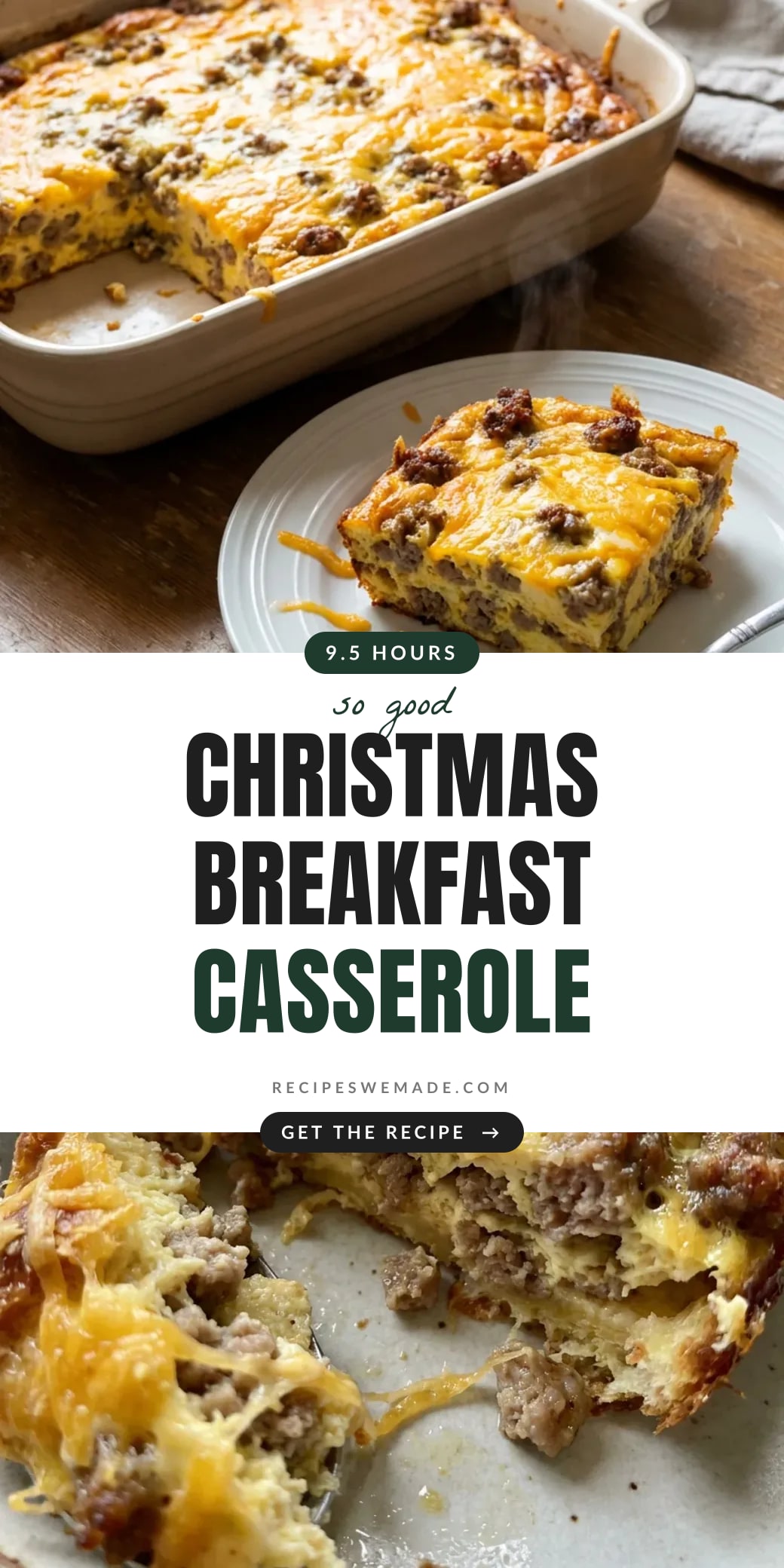 Christmas Breakfast Casserole: An Easy Make-Ahead Recipe