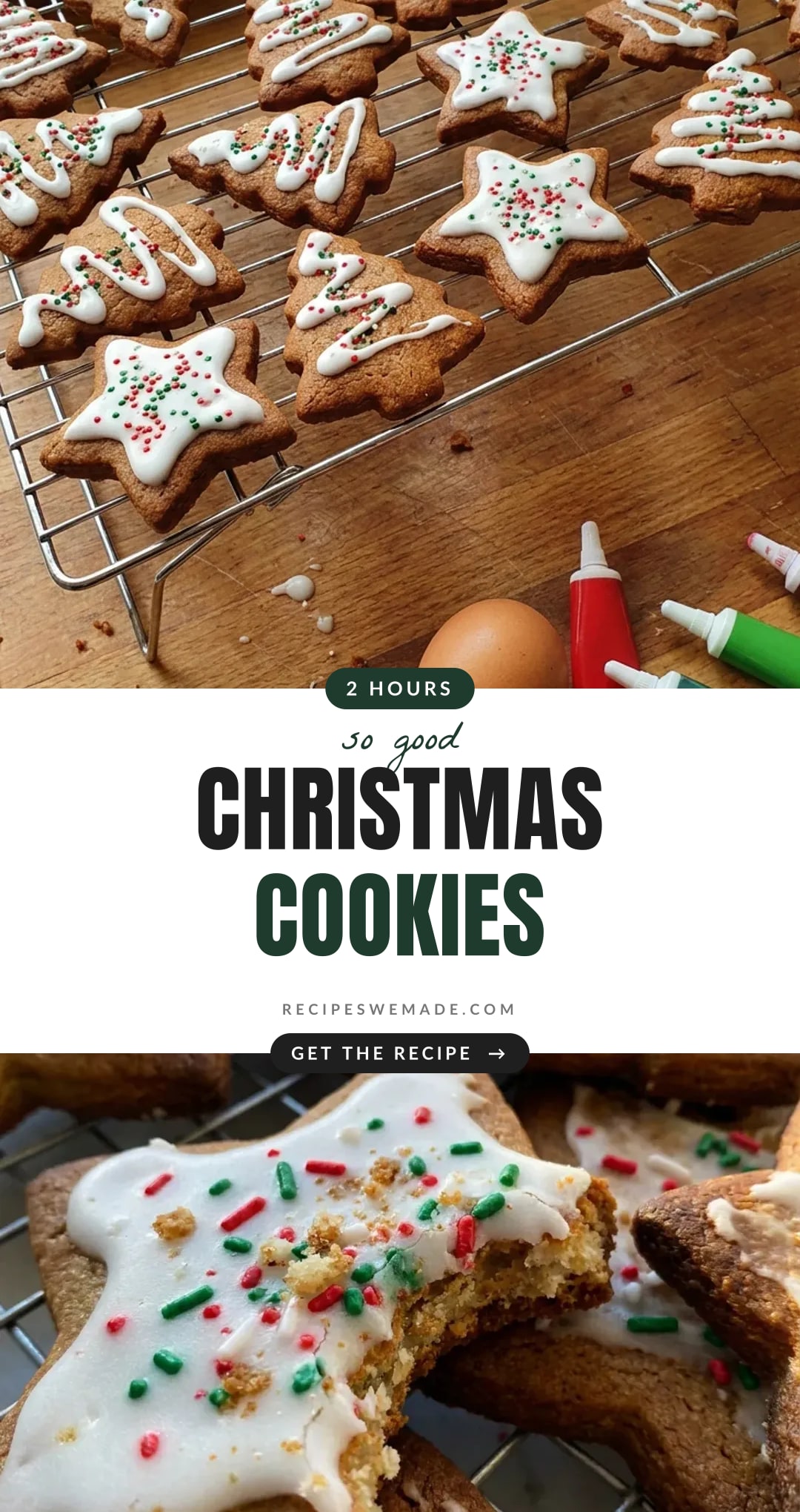 Christmas Cookies Recipe (Easy Cut-Out Sugar Cookies)