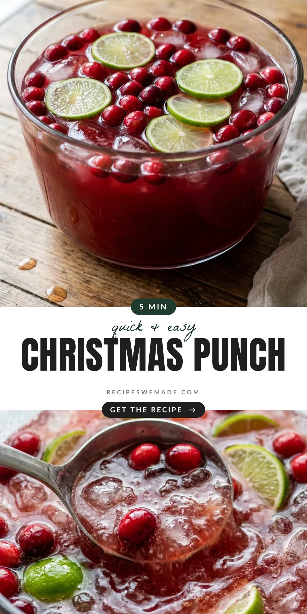 Christmas Punch Recipe (Easy and Non-Alcoholic)
