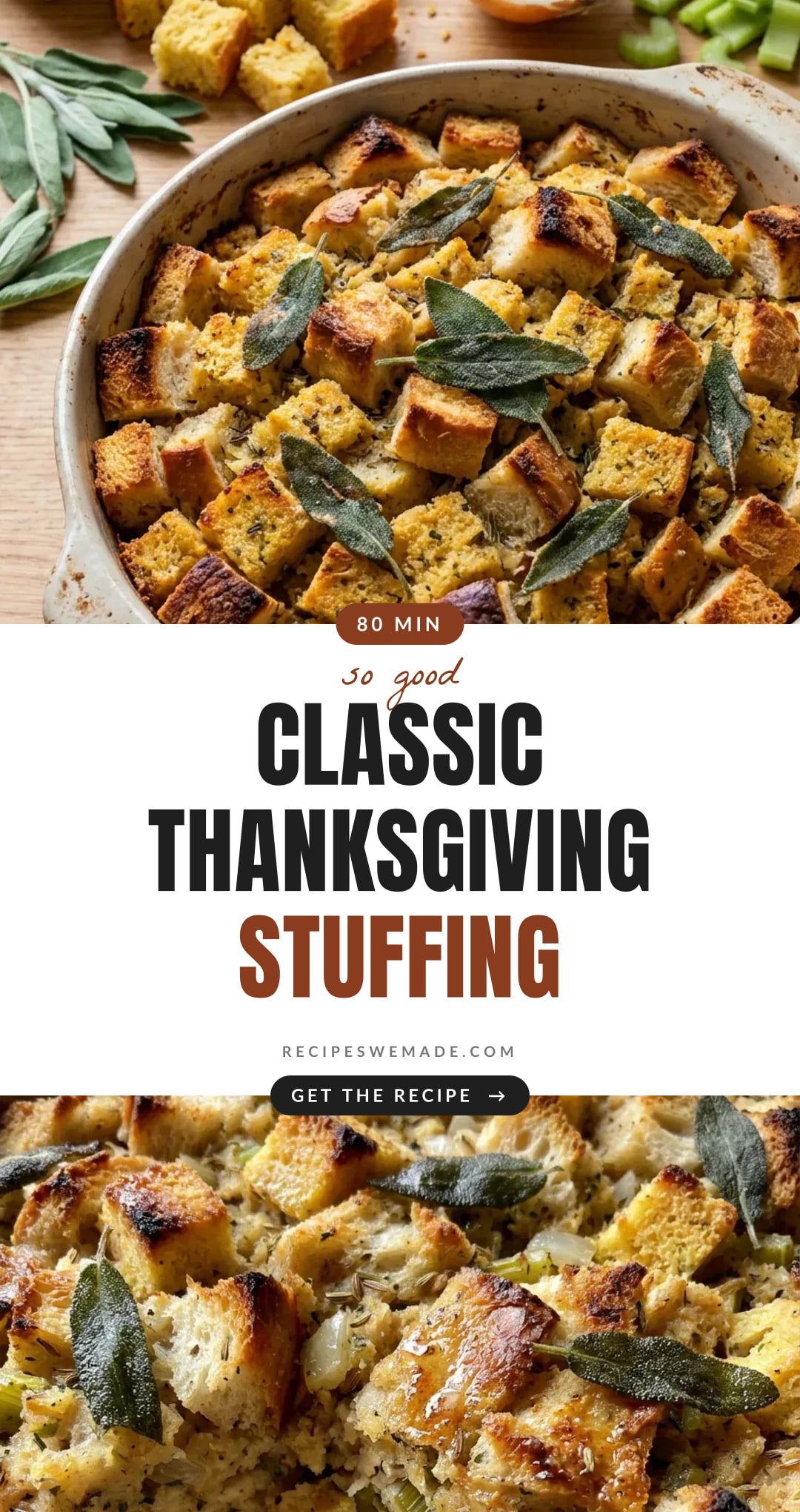 Stuffing for Thanksgiving: Classic Cornbread and Sourdough Recipe